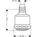 Hansgrohe Clubmaster Overhead Shower 3Jet - Chrome - Unbeatable Bathrooms