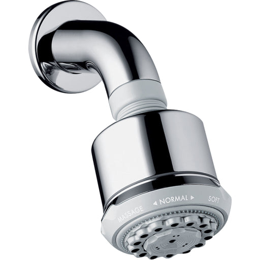 Hansgrohe Clubmaster Overhead Shower 85 3Jet Ecosmart with Shower Arm - Chrome - Unbeatable Bathrooms