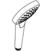 Hansgrohe Croma E Hand Shower 110 1Jet Ecosmart+ - White/Chrome - Unbeatable Bathrooms