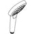 Hansgrohe Croma E Hand Shower 110 1Jet Ecosmart+ - White/Chrome - Unbeatable Bathrooms