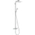 Hansgrohe Croma E Showerpipe 280 1Jet with Bath Thermostat - Chrome - Unbeatable Bathrooms