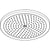 Hansgrohe Croma Overhead Shower 280 1Jet - Unbeatable Bathrooms