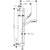 Hansgrohe Croma Select S Shower Set 110 Vario Ecosmart with Shower Rail 90 cm - White/Chrome - Unbeatable Bathrooms