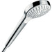 Hansgrohe Croma Select S Hand Shower 110 Multi Ecosmart - White/Chrome - Unbeatable Bathrooms