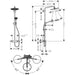Hansgrohe Croma Select S Showerpipe 280 1Jet Ecosmart with Thermostat and Hand Shower Raindance Select S 120 3Jet - Unbeatable Bathrooms