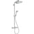 Hansgrohe Croma Select S Showerpipe 280 1Jet Ecosmart with Thermostatic Shower Mixer - Chrome - Unbeatable Bathrooms