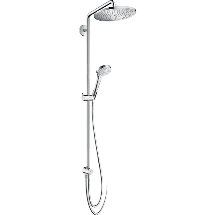 Hansgrohe Croma Select S Showerpipe 280 1Jet Reno - Chrome - Unbeatable Bathrooms