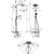 Hansgrohe Croma Select S Showerpipe 280 1Jet with Thermostatic Bath Mixer - Chrome - Unbeatable Bathrooms
