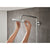 Hansgrohe Croma Showerpipe 220 1Jet Ecosmart with Thermostatic Shower Mixer - Chrome - Unbeatable Bathrooms