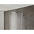 Hansgrohe Croma Showerpipe 220 1Jet Ecosmart with Thermostatic Shower Mixer - Chrome - Unbeatable Bathrooms