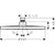 Hansgrohe Crometta S Overhead Shower 240 1Jet Ecosmart - Unbeatable Bathrooms