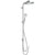 Hansgrohe Crometta S Showerpipe 240 1Jet Ecosmart Reno - Chrome - Unbeatable Bathrooms