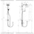 Hansgrohe Crometta S Showerpipe 240 1Jet Ecosmart Reno - Chrome - Unbeatable Bathrooms