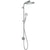 Hansgrohe Crometta S Showerpipe 240 1Jet Ecosmart Reno Gp - Chrome - Unbeatable Bathrooms