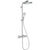 Hansgrohe Crometta S Showerpipe 240 1Jet with Thermostatic Shower Mixer - Chrome - Unbeatable Bathrooms
