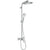 Hansgrohe Crometta S Showerpipe 240 1Jet with Manual Shower Mixer - Chrome - Unbeatable Bathrooms