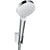 Hansgrohe Crometta Shower Holder Set 100 1Jet Ecosmart with Shower Hose 125 cm - White/Chrome - Unbeatable Bathrooms