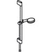 Hansgrohe Crometta Shower Set 100 1Jet Ecosmart+ with Shower Rail 65 cm - White/Chrome - Unbeatable Bathrooms