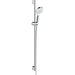 Hansgrohe Crometta Shower Set 100 1Jet Ecosmart with Shower Rail 90 cm - White/Chrome - Unbeatable Bathrooms