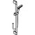 Hansgrohe Crometta Shower Set 100 1Jet Ecosmart with Shower Rail 90 cm - White/Chrome - Unbeatable Bathrooms