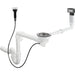 Hansgrohe D16-11 Automatic Waste and Overflow Set For Single Bowl Granite - Chrome - Unbeatable Bathrooms