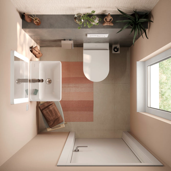 Hansgrohe Xarita Lite Q Mirror with Lateral Led Lights 500/30 For Wall Switch - Unbeatable Bathrooms