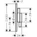 Hansgrohe Duoturn Q Mixer For Concealed Installation For 2 Functions - Unbeatable Bathrooms