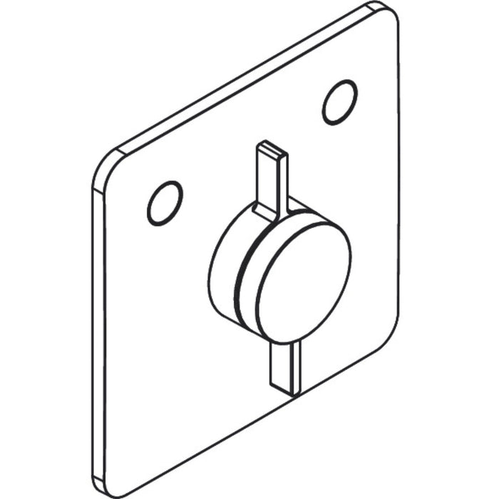 Hansgrohe Duoturn Q Mixer For Concealed Installation For 2 Functions - Unbeatable Bathrooms