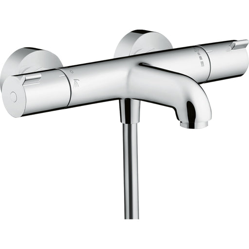 Hansgrohe Ecostat 1001 Cl Thermostatic Bath Mixer For Exposed Installation - Chrome - Unbeatable Bathrooms