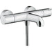 Hansgrohe Ecostat 1001 Cl Thermostatic Bath Mixer For Exposed Installation - Chrome - Unbeatable Bathrooms