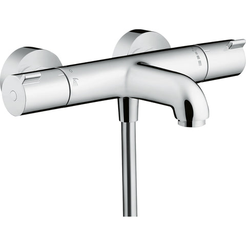 Hansgrohe Ecostat 1001 Cl Thermostatic Bath Mixer For Exposed Installation - Chrome - Unbeatable Bathrooms