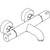 Hansgrohe Ecostat 1001 Cl Thermostatic Bath Mixer For Exposed Installation - Chrome - Unbeatable Bathrooms