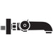 Hansgrohe Ecostat 1001 Cl Thermostatic Bath Mixer For Exposed Installation - Chrome - Unbeatable Bathrooms