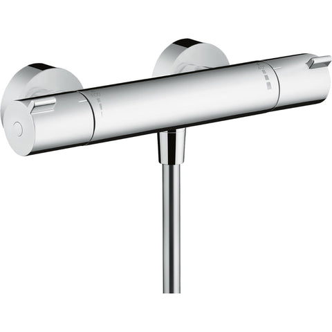Hansgrohe Ecostat 1001 Cl Thermostatic Shower Mixer For Exposed Installation - Chrome - Unbeatable Bathrooms