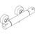 Hansgrohe Ecostat 1001 Cl Thermostatic Shower Mixer For Exposed Installation - Chrome - Unbeatable Bathrooms