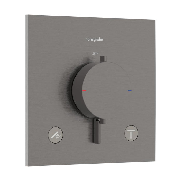 Hansgrohe Ecostat Comfort E Thermostat For Concealed Installation For 2 Functions - Unbeatable Bathrooms