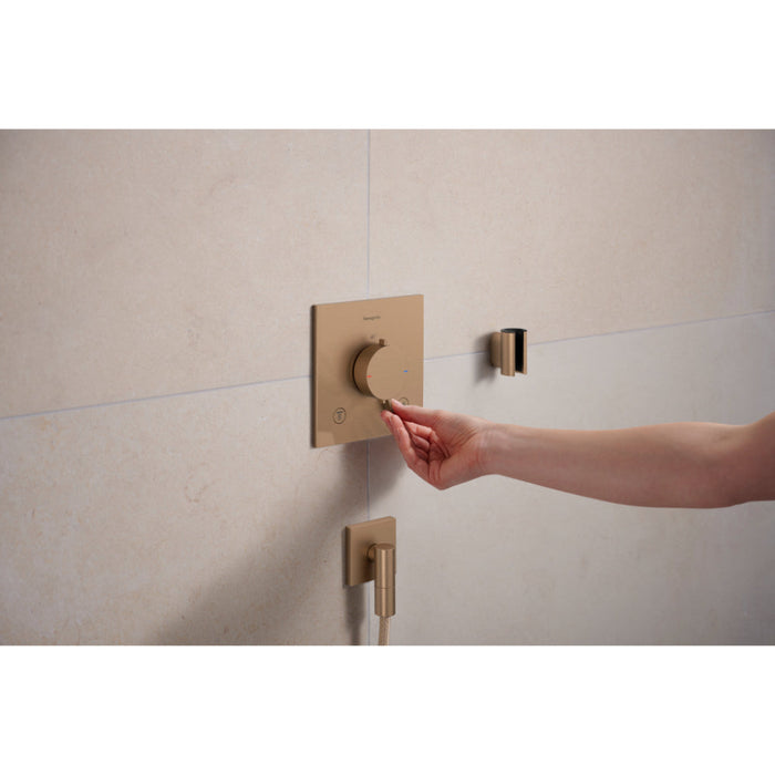 Hansgrohe Ecostat Comfort E Thermostat For Concealed Installation For 2 Functions - Unbeatable Bathrooms