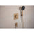 Hansgrohe Raindance Alive Select S Shower Holder Set 125 3Jet Ecosmart with Designflex Textile Shower Hose 160 cm - Unbeatable Bathrooms
