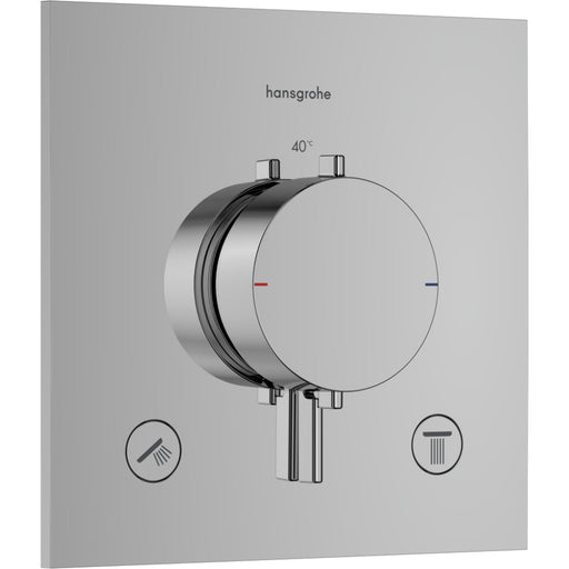 Hansgrohe Ecostat Comfort E Thermostat For Concealed Installation For 2 Functions - Unbeatable Bathrooms