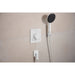Hansgrohe Raindance Alive Select S Shower Holder Set 125 3Jet Ecosmart with Designflex Textile Shower Hose 160 cm - Unbeatable Bathrooms