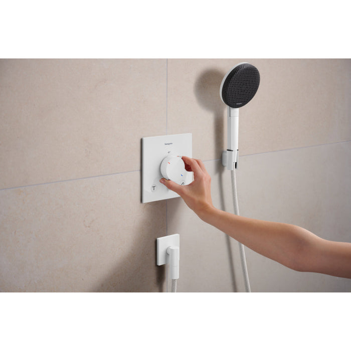 Hansgrohe Raindance Alive Select S Shower Holder Set 125 3Jet Ecosmart with Designflex Textile Shower Hose 160 cm - Unbeatable Bathrooms