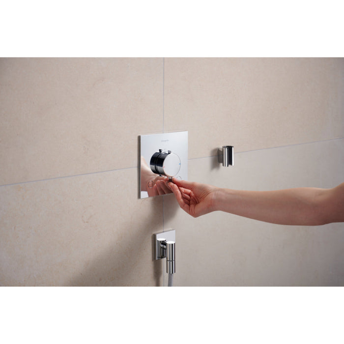 Hansgrohe Ecostat Comfort E Thermostat For Concealed Installation For 2 Functions - Unbeatable Bathrooms