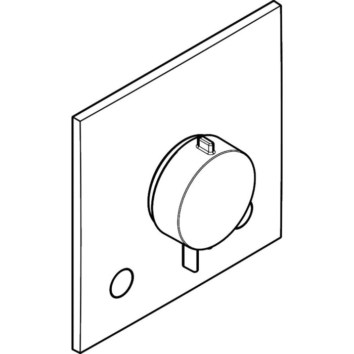 Hansgrohe Ecostat Comfort E Thermostat For Concealed Installation For 2 Functions with Integrated Security Combination According to EN1717 - Unbeatable Bathrooms