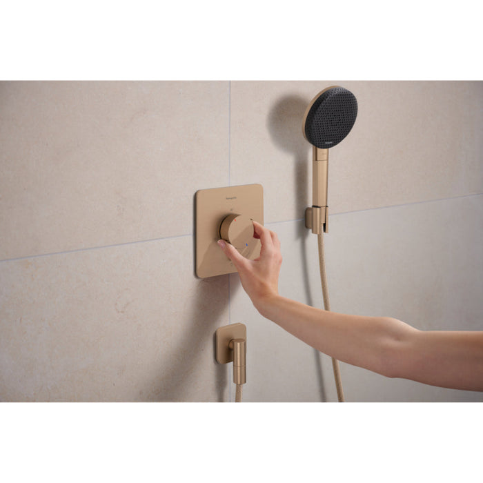 Hansgrohe Ecostat Comfort Q Thermostat For Concealed Installation For 1 Function - Unbeatable Bathrooms