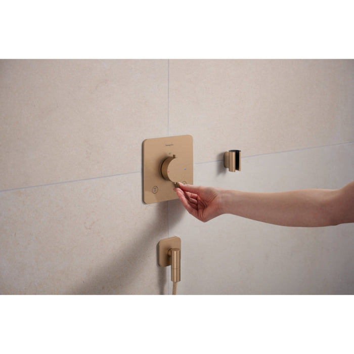 Hansgrohe Ecostat Comfort Q Thermostat For Concealed Installation For 2 Functions - Unbeatable Bathrooms