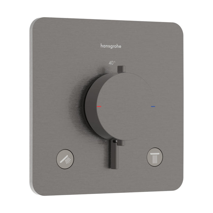 Hansgrohe Ecostat Comfort Q Thermostat For Concealed Installation For 2 Functions - Unbeatable Bathrooms