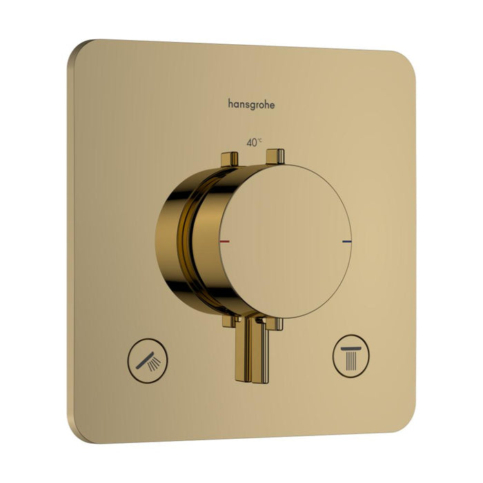 Hansgrohe Ecostat Comfort Q Thermostat For Concealed Installation For 2 Functions - Unbeatable Bathrooms