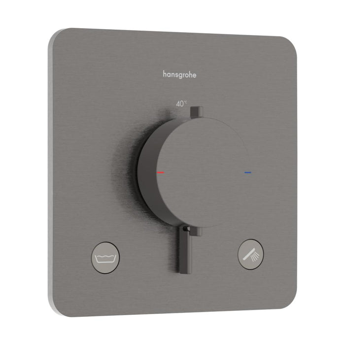 Hansgrohe Ecostat Comfort Q Thermostat For Concealed Installation For 2 Functions with Integrated Security Combination According to EN1717 - Unbeatable Bathrooms