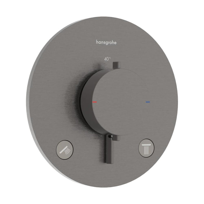 Hansgrohe Ecostat Comfort S Thermostat For Concealed Installation For 2 Functions - Unbeatable Bathrooms