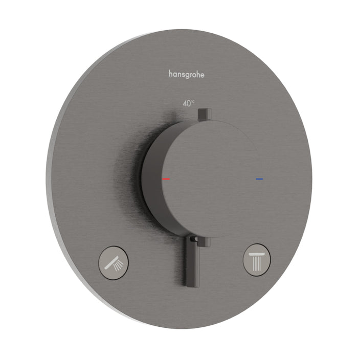 Hansgrohe Ecostat Comfort S Thermostat For Concealed Installation For 2 Functions - Unbeatable Bathrooms